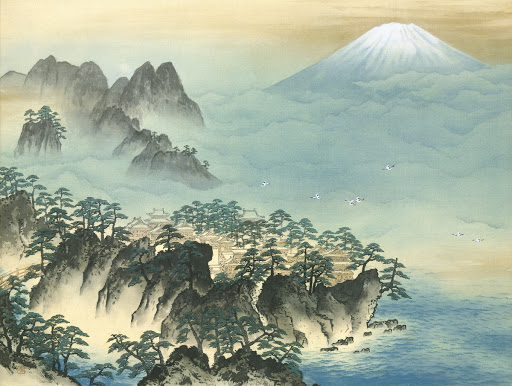 Mt Penglai Mountain Of Immortals Yokoyama Taikan Google Arts Culture