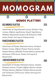 Momogram menu 3