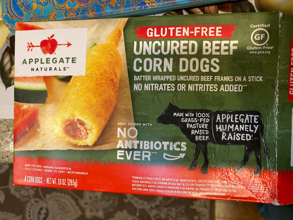 Uncured Beef Corn Dogs