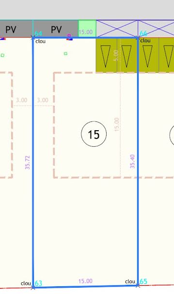 Vente terrain  533 m² à Ornaisons (11200), 102 900 €