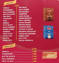 Friend Zone Ice Cream Parlour menu 2