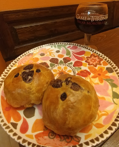 Perfectly baked Wellies without the mushroom gravy