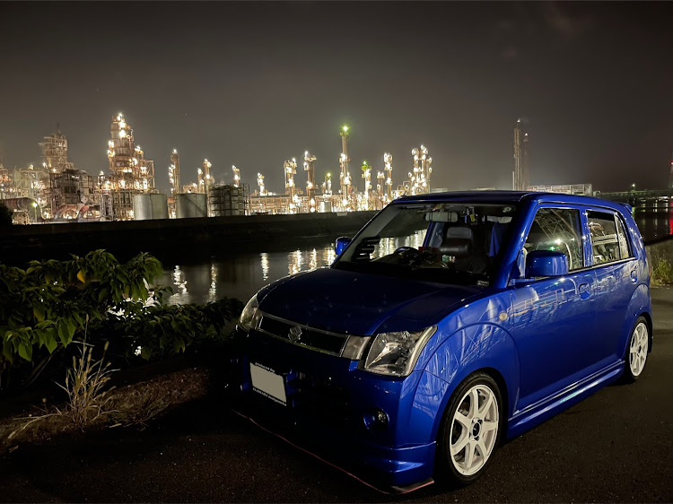 アルトの深夜写真・工業地帯夜景・四日市コンビナート・iPhone撮影・ナイトモード撮影に関するカスタム事例の投稿画像9枚目