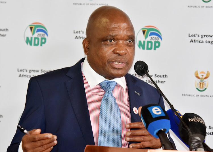 Health minister Joe Phaahla says there has been a decrease in the number of new Covid-19 cases nationally compared to the previous week. File photo.