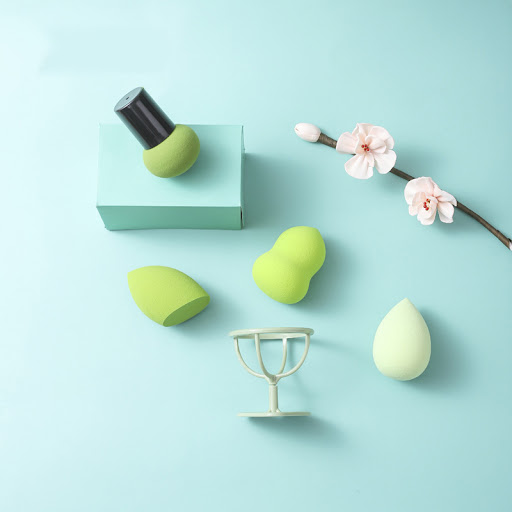 Title 4, Wet And Dry Beauty Egg Set Mushroom Head Cushio...