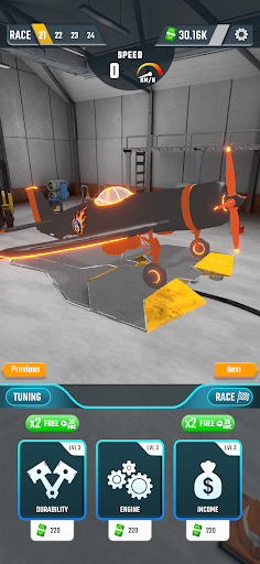 Screenshot Garage Grind – Plane Tuning