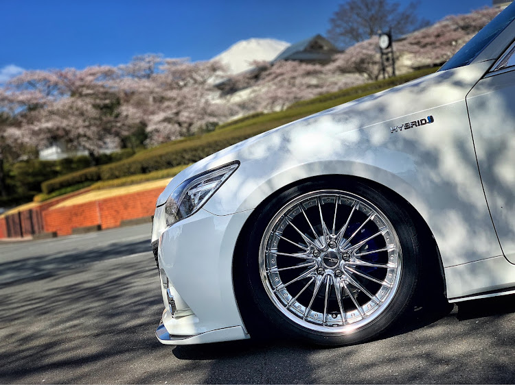 クラウンアスリートのJun Style・富士霊園の桜・サクラと愛車に関するカスタム事例の投稿画像3枚目