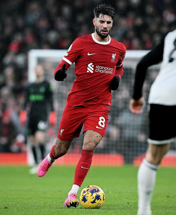 Liverpool midfielder Dominik Szoboszlai