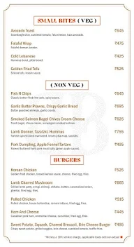 Orange Room Cafe - Habbit menu 3