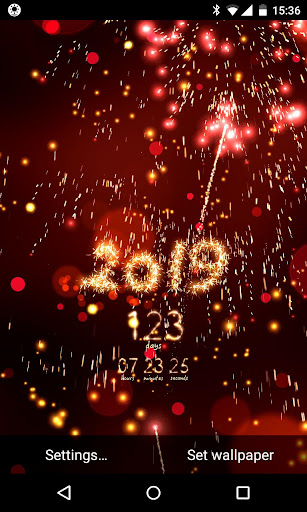 New Years Countdown to 2016