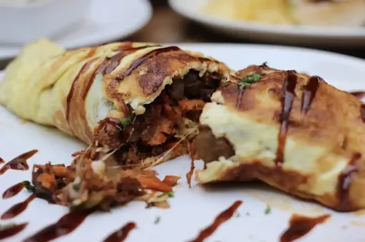 The Pulled Pork Omelette