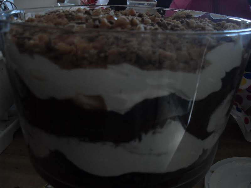 Brownie Heath Bar Trifle