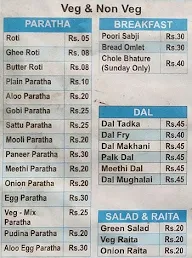 Food Junction & Paratha Center menu 2