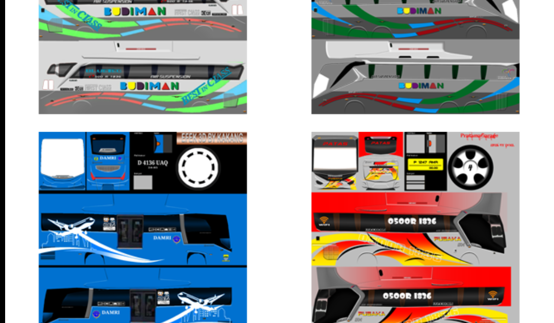 Livery Bussid  Hd Keren  Full Stiker  livery truck anti gosip