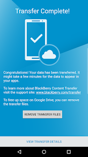 BlackBerry Content Transfer