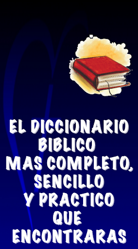 Diccionario Bíblico y Bíblia