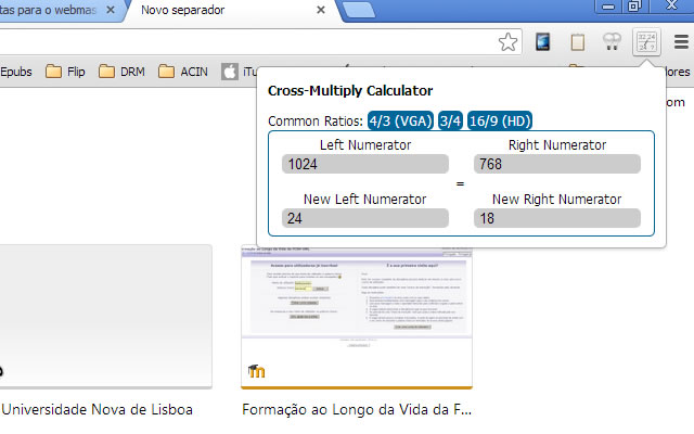 Cross Multiply Calculator Preview image 0