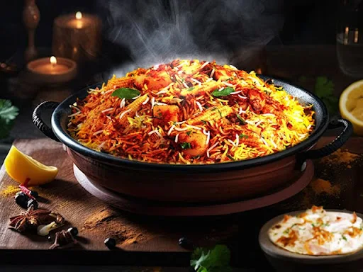 Lucknowi Veg Dum Biryani (Serves 4)