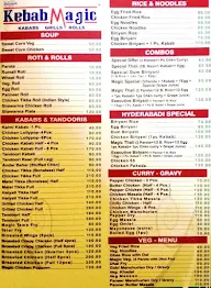 Kabab Magic menu 1