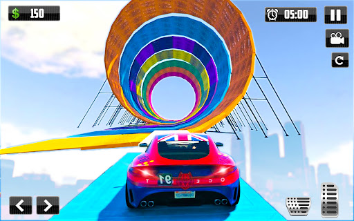 Screenshot Crazy Car Driving Ramp Stunts