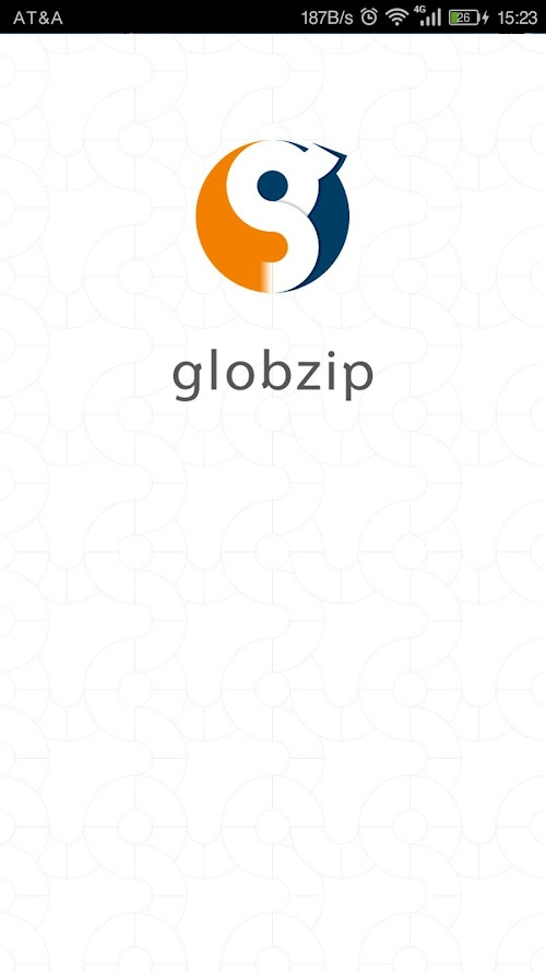 Android application GlobZip screenshort