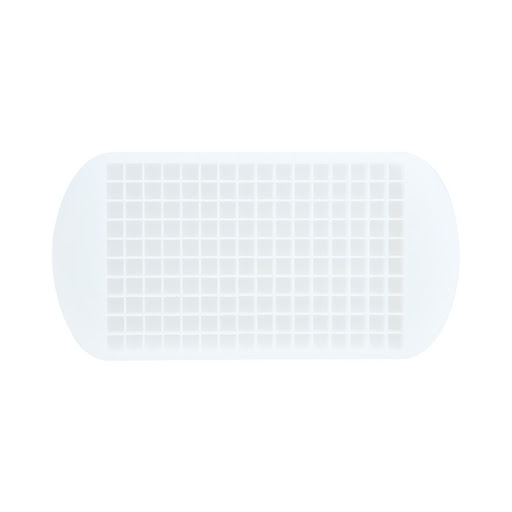 Title 3, 160-count small square silicone ice tray for pe...