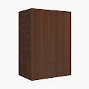 Mantra Walnut Engineered Wood Prayer Unit