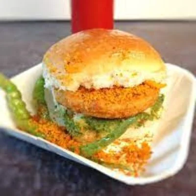 Classic Vada Pav (Oil) (2 Pcs)