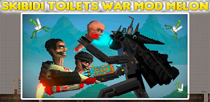 Skibidi Toilets War Mod Melon for Android - Free App Download