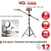 Giá Đỡ Quay Video Chụp Ảnh Topshot D33 Kèm Chân Đèn - Chắc Chắn - Tiện Lợi - Chính Hãng Hd Design