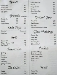 Simply Sweets menu 1