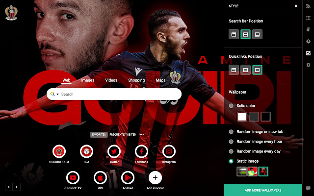 OGC NICE Homepage