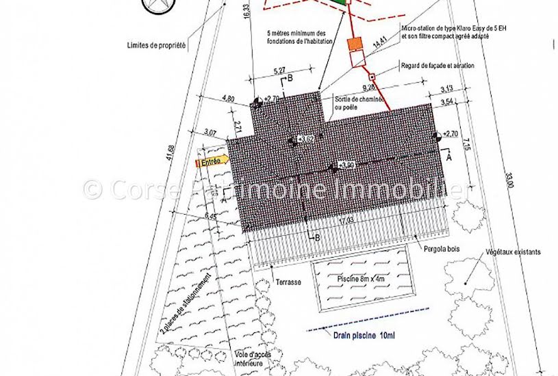  Vente Terrain à bâtir - 1 053m² à Bonifacio (20169) 