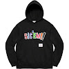 supreme®/wtaps® sic’em! hooded sweatshirt fw21