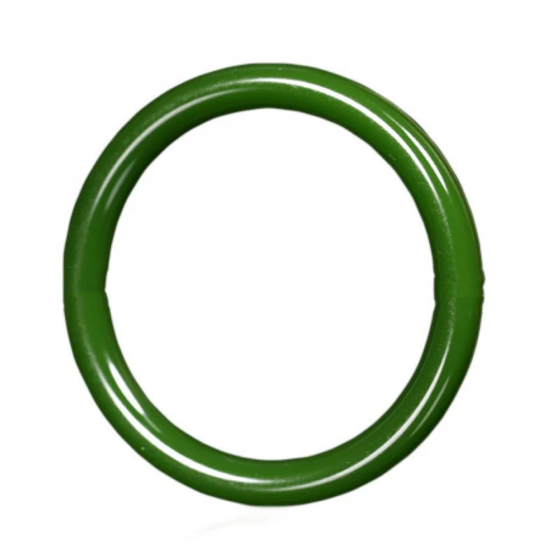 Title 3, Bracelet femme en jade Hetian vert épinard. Élé...