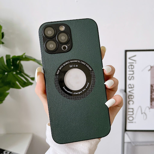 Title 2, Litchi Grain Leather Phone Case Premium protect...