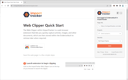 ImpactTracker Web Clipper