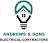 Andrews and Sons Electrical Contractors Logo