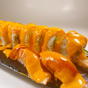 Torch Golden Dragon Roll w. Torch Sushi
