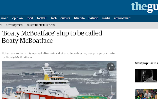 Boaty McBoatface