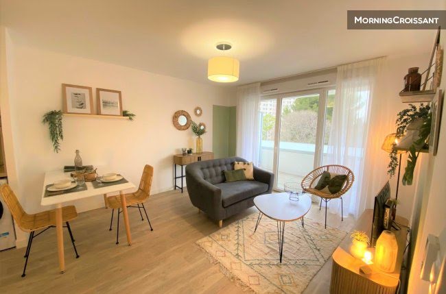 Location meublée appartement 2 pièces 41 m² à Marseille 9ème (13009), 1 500 €