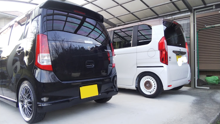 ワゴンRの洗車・ホイール交換に関するカスタム事例の投稿画像2枚目