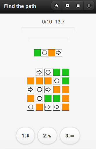 Screenshot Brain exercises (old version)