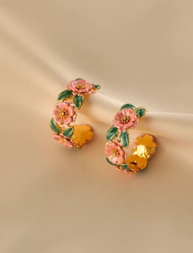 Title 5, French Style Retro Stud Earrings Classic Light ...