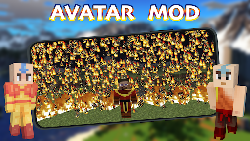 Screenshot Avatar Mod for Minecraft PE