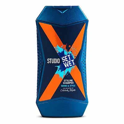 Set Wet Studio X Shine N Style Shampoo 380Ml