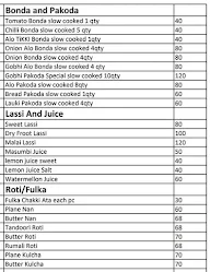 Natural Tree menu 1