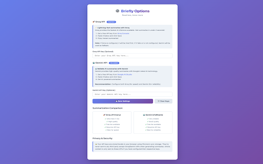 Briefly - AI Article Summarizer screenshot 5