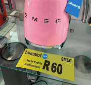 Takealot said this ad for a Smeg kettle at a bargain price is a scam. 