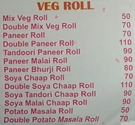 Akanksha Dhaba & Kathi Roll menu 1